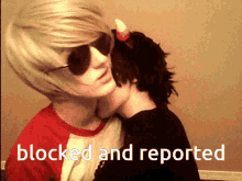 blocked reported blocked and reported davekat dave strider