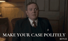 Make Your Case Politely Be Kind GIF - Make Your Case Politely Be Kind Argue GIFs