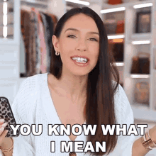You Know What I Mean Shea Whitney GIF - You Know What I Mean Shea Whitney You Get What I Mean GIFs