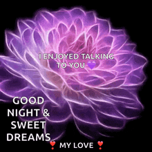 good night sparkles nite sweet dreams flower
