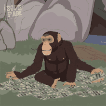 Im Rich Chimpanzee GIF - Im Rich Chimpanzee South Park GIFs