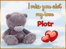 Piotr I Miss You A Lot GIF - Piotr I Miss You A Lot I Miss You GIFs