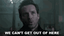 We Cant Get Out Of Here Peter Hale GIF - We Cant Get Out Of Here Peter Hale Radio Silence GIFs