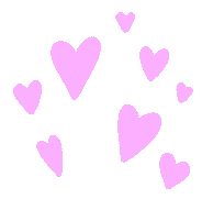 3d Hearts Sticker - 3d Hearts Love Stickers