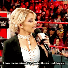 Alexa Bliss Please Welcome GIF - Alexa Bliss Please Welcome Allow Me To Introduce GIFs