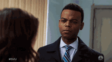 Glare Christian Garland GIF - Glare Christian Garland Law And Order Special Victims Unit GIFs