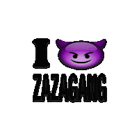 Zazagang I Love Zazagang Sticker - Zazagang I Love Zazagang Youngcannabis69 Stickers