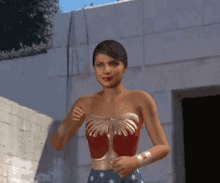 Priyanka Chopra Morphin GIF - Priyanka Chopra Morphin Wonder Woman GIFs
