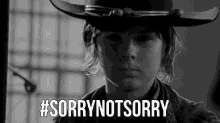 Sorrynotsorry - The Walking Dead GIF - Carl Grimes Smirk Sorry GIFs