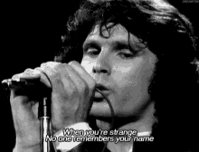 Jim Morrison Strange GIF
