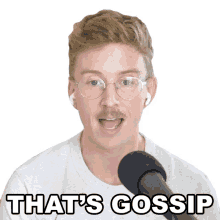 thats gossip tyler oakley so im told thats what i heard someone told me