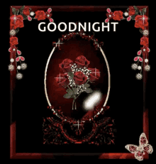 Goodnight Roses GIF