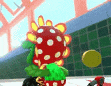 Petey Piranha Spin GIF - Petey Piranha Spin Mario Kart 8 Delux GIFs