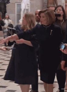 Nancy Pelosi Sisterhood GIF - Nancy Pelosi Sisterhood Hold Hands GIFs