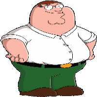 Peter Griffin Content Aware Sticker - Peter Griffin Content Aware Help Me Stickers