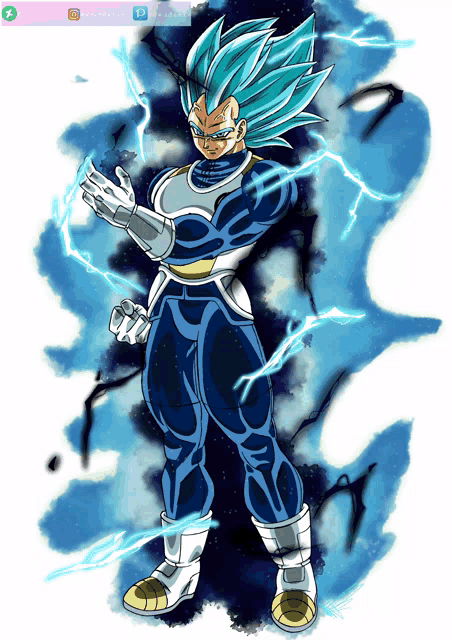Evil Goku SSJ Blue