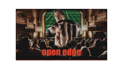 Open Edge Halo Modding Sticker - Open Edge Halo Modding Halo Open Edge Stickers