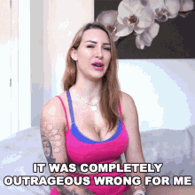 It Was Completely Outrageous Wrong For Me Tracy Kiss GIF - It Was Completely Outrageous Wrong For Me Tracy Kiss It Was Bad For Me GIFs