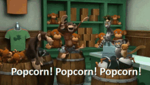 Penguins Of Madagascar Popcorn Popcorn Popcorn GIF - Penguins Of Madagascar Popcorn Popcorn Popcorn Popcorn GIFs