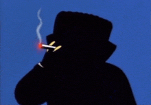 Simpson Mystère GIF - Simpson Mystère Fumer GIFs