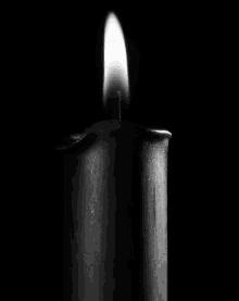candle light black