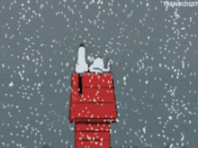 Snow Snoopy GIF
