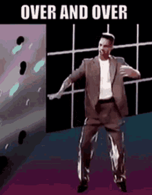 Over And Over Colonel Abrams GIF - Over And Over Colonel Abrams 80s Music GIFs
