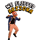 Arizona Az Sticker - Arizona Az We Flipped Arizona Stickers