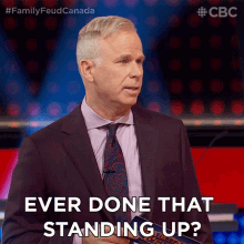 Ever Done That Standing Up Gerry Dee GIF - Ever Done That Standing Up Gerry Dee Family Feud Canada GIFs