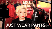 Just Wear Pants Posie Parker GIF - Just Wear Pants Posie Parker Pants GIFs