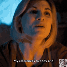 references to body and gender regeneration smiling happy awkward jodie whittaker