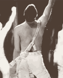 Queen Freddie Mercury GIF - Queen Freddie Mercury Suspenders GIFs