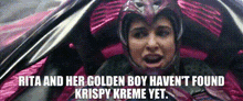 Power Rangers Kimberly Hart GIF - Power Rangers Kimberly Hart Krispy Kreme GIFs