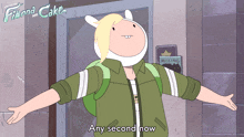 Any Second Now Fionna Campbell GIF - Any Second Now Fionna Campbell Adventure Time Fionna And Cake GIFs