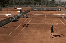 alexis gautier racquet throw tennis racket toss smash