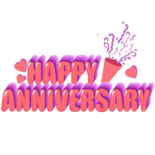 happy anniversary congratulations celebration