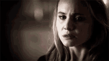 leah pipes teary eyed camilleoconnell theoriginals worried