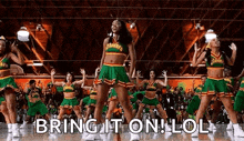 Bringiton Clovers GIF - Bringiton Clovers Cheerleader GIFs