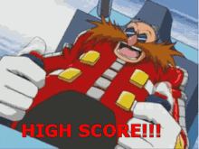 Sonic X Dr Eggman GIF - Sonic X Dr Eggman High Score GIFs