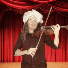 Playing Violin Bradley Hall GIF