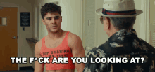What Are You Looking At Jason Kelly GIF - What Are You Looking At Jason Kelly Zac Efron GIFs