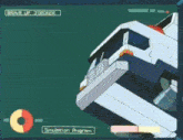 a cartoon drawing of a robot with the words brave up joker on the screen
