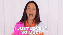 I Just Love It So Much Shea Whitney GIF - I Just Love It So Much Shea Whitney I Really Love It GIFs