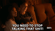 You Need To Stop Talking That Shit Stop Saying Shit GIF - You Need To Stop Talking That Shit Stop Saying Shit Stop Talking Shit GIFs