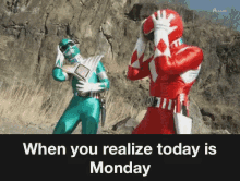 Power Rangers Monday GIF - Power Rangers Monday GIFs