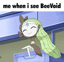 Hi Beevoid Beebo GIF - Hi Beevoid Bee Beevoid GIFs