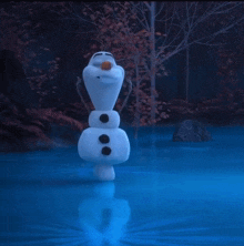 Olaf Dancing On Ice GIF