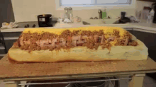 Bacon Bomb Dog GIF - Bacon Bomb Dog Sandwich Epic Meal Time GIFs