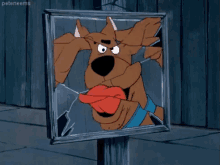 Scooby Doo Mirror GIF - Scooby Doo Mirror Reflection GIFs