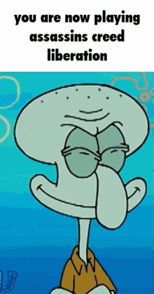 Squidward Meme Squidward GIF - Squidward Meme Squidward Assassins Creed GIFs